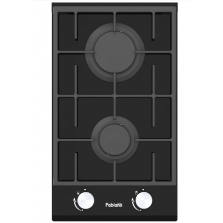 Plită incorporabilă cu gaz Fabiano FHG 862 VGH Black Glass A-11